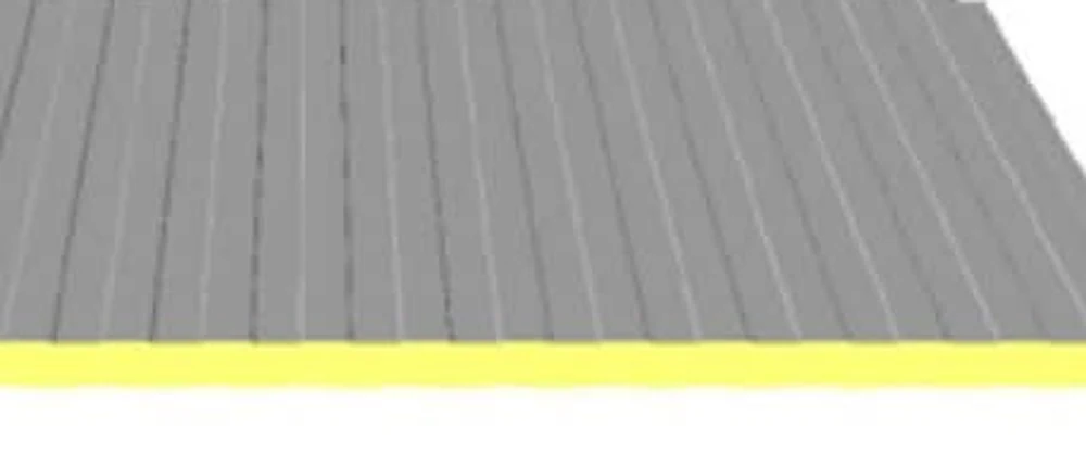 Render 3D de Panel fachada (PC-CUBIERTA-GRIS)