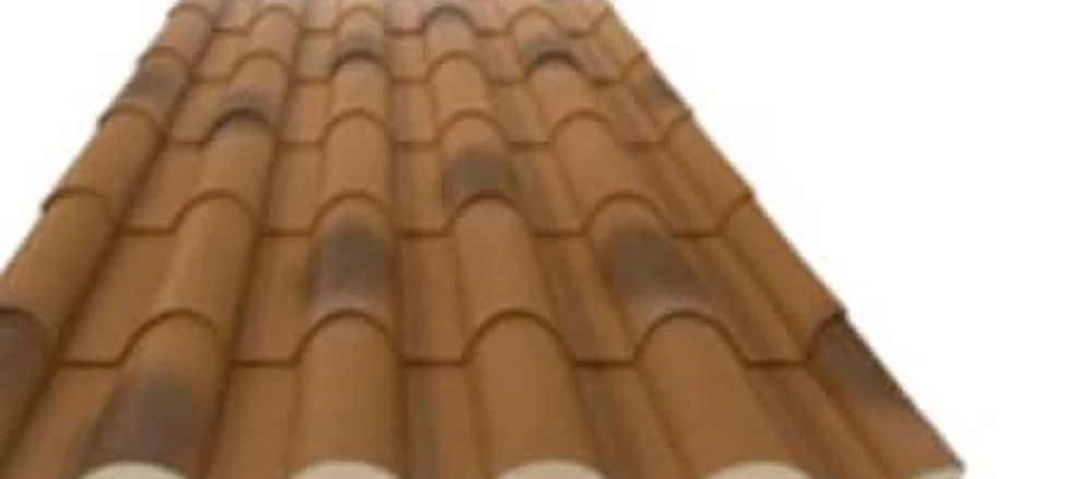 Render 3D de Panel sándwich Fertelha — Albero envejecido claro (FERTELHA-NEGRO)